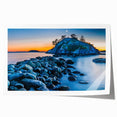 Extra large rolled print depicting a serene British Columbia landscape, ideal for dining room wall art.