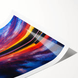 Extra large rolled print of line art flowers in monochrome, ideal for large living room wall art.