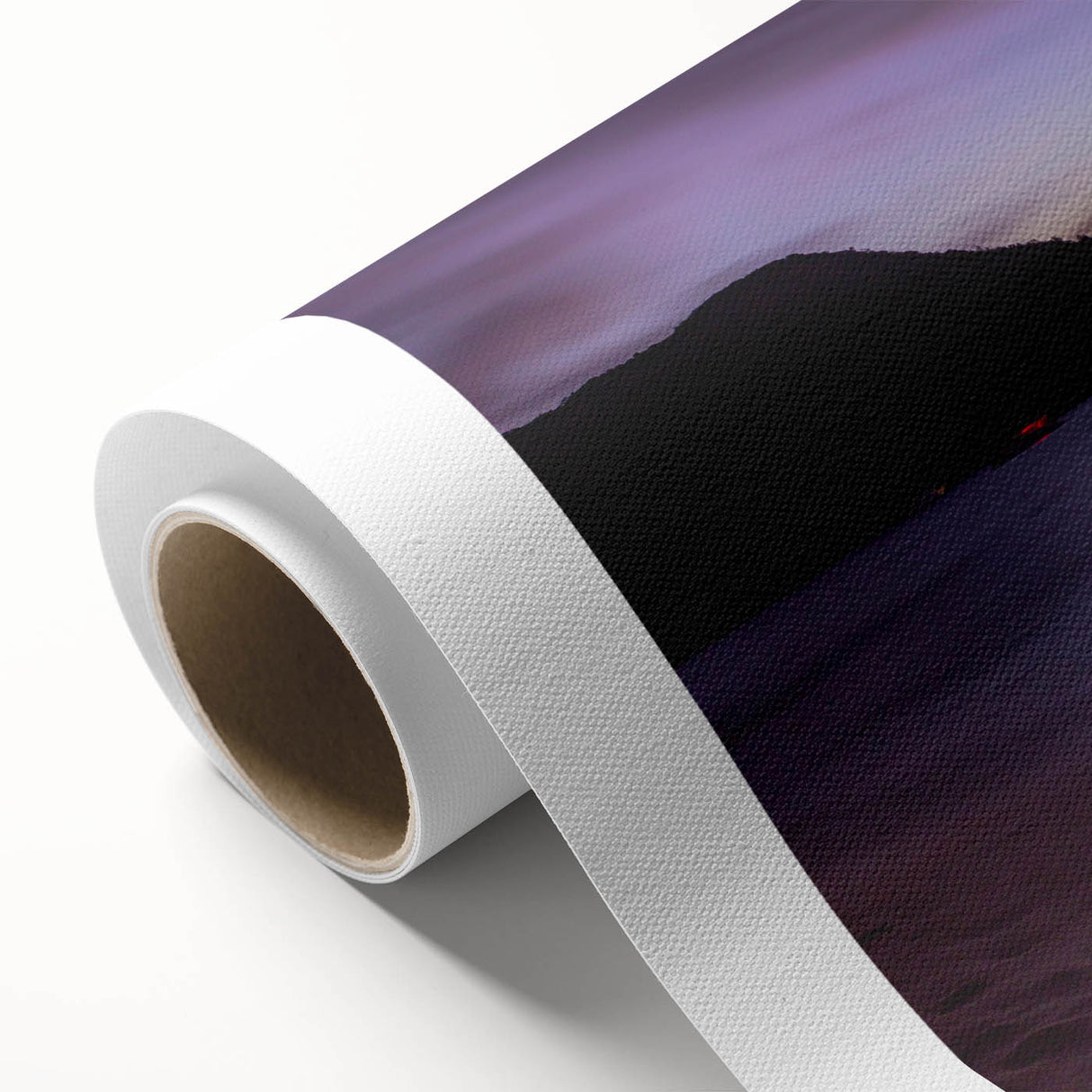 Art deco poster of Caribbean Saint Lucia scenery on rolled canvas, featuring pastel shades, ideal for nursery wall art.