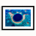 Extra large abstract art print featuring a colorful.