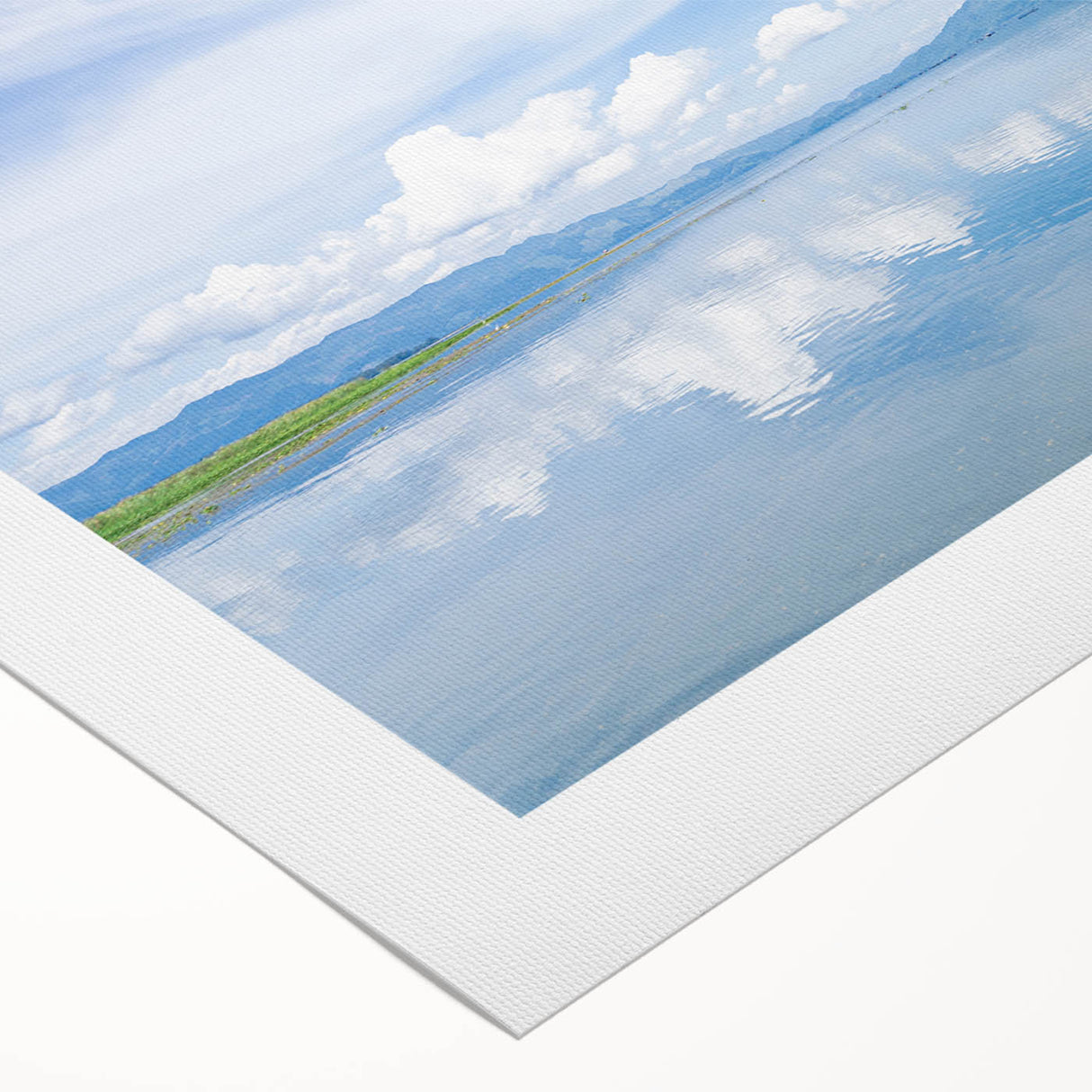 Art Deco poster of a Central American scenery in Honduras on rolled canvas, ideal for dining room wall art.