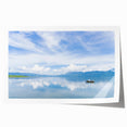 Extra large rolled print of Honduran scenery with vibrant floral elements, ideal for dining room wall art.