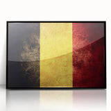 Large abstract wall art featuring a European cityscape in muted gray tones, displayed in a black acrylic frame.