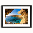 Extra large abstract art print of a vibrant, colorful European landscape on a textured canvas, ideal for living room decor.