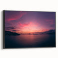 Black and white vintage poster art of Acapulco landscape on framed canvas, suited for bedroom decor.
