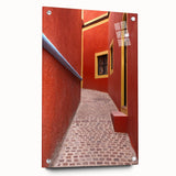 Acrylic print of Guanajuato, Mexico scenery in vivid colors, suitable for bedroom or dining room decor.