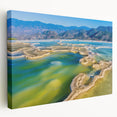 Large canvas print featuring a vibrant Oaxaca, Mexico landscape, ideal for kitchen wall art.