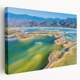 Large canvas print featuring a vibrant Oaxaca, Mexico landscape, ideal for kitchen wall art.