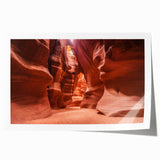 Extra large rolled print of a Jordanian landscape featuring muted earth tones, ideal for art wall dining room.