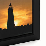 Textured black wall art of Santa Cruz scenery on a framed canvas, featuring vibrant colors, ideal for living room decor.