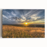 Black and white photograph of Boulder, Colorado scenery on large stretched canvas, suitable for kitchen wall art.