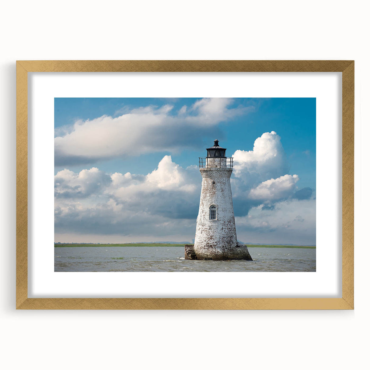Extra large abstract art print of Savannah scenery in muted earth tones on a gold-framed canvas, ideal for living room decor.