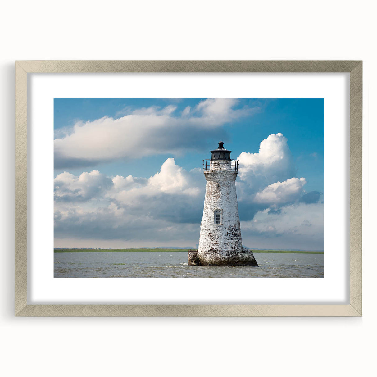 Textured art print of Savannah landscape in muted earth tones on a silver-framed mat, ideal for bedroom art.