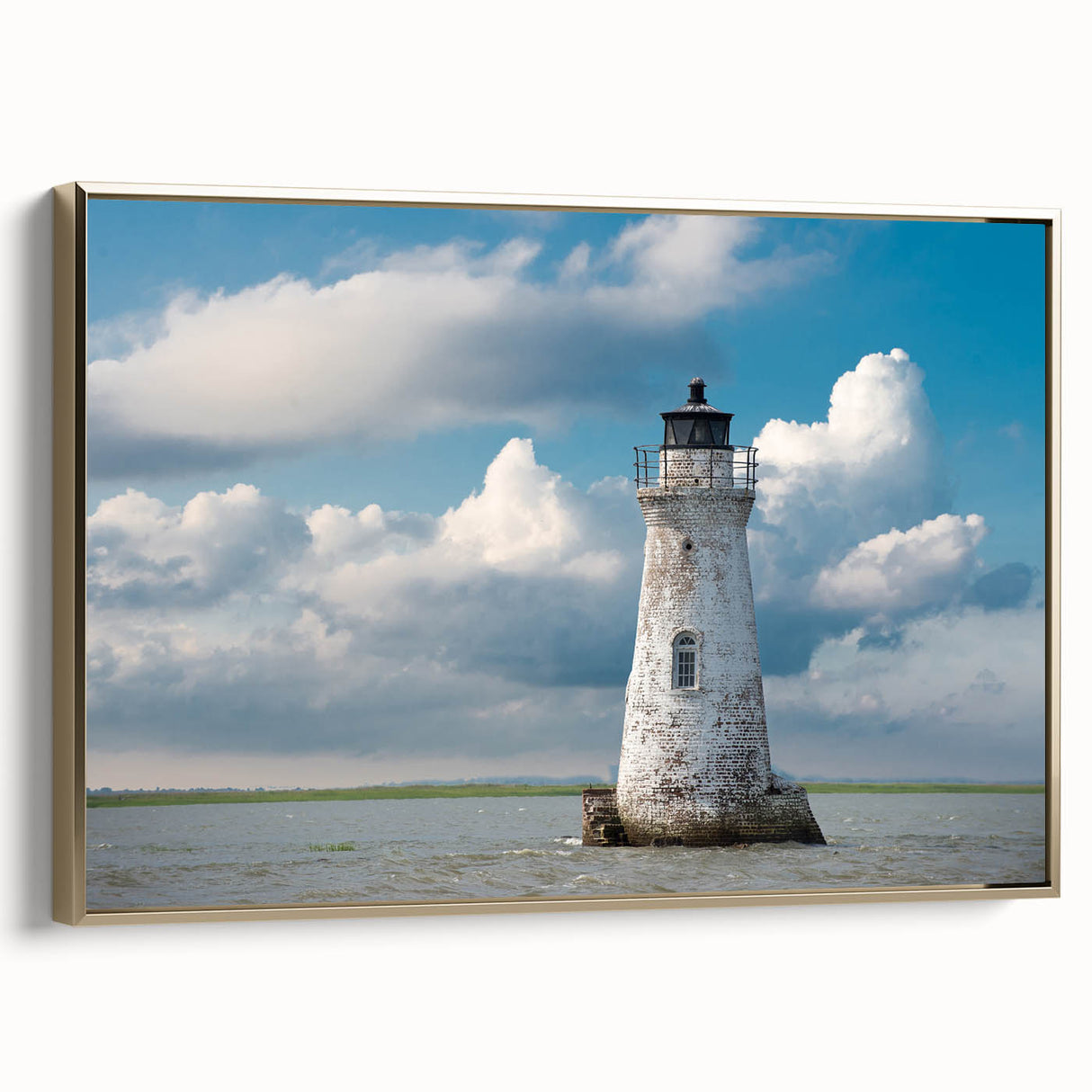 Framed canvas depicting a vintage-style Savannah landscape in muted gold and black tones, ideal for bedroom wall art.
