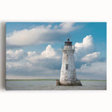 Black and white photograph of Savannah’s historic district on stretched canvas, ideal for kitchen art.