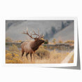 Idaho scenery wall art featuring soft pastel floral designs on a rolled print, ideal for dining room decor.