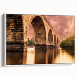 Vintage poster art of Minneapolis skyline in vibrant colors on a large framed canvas, ideal for living room decor.