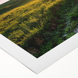 Art deco poster of Minnesota scenery in muted earth tones on rolled canvas, suitable for dining room wall art.
