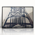 Large abstract wall art featuring a stylized St.