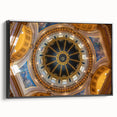 Black and white wall art featuring the Washington DC Capitol on framed canvas, suitable for bedroom decoration.