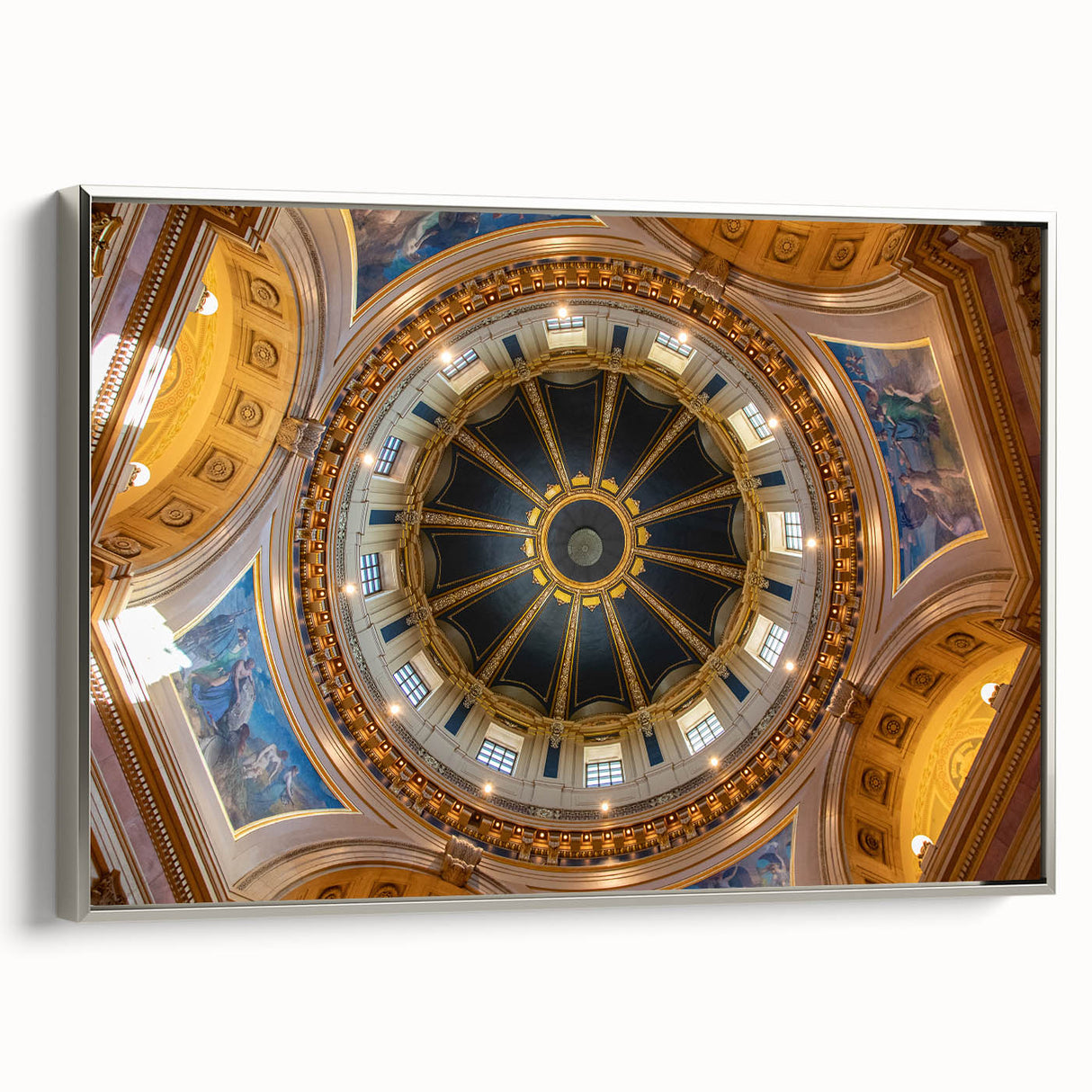 Framed canvas of Washington D.C.