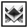 Extra large abstract art print featuring vibrant, colorful textures on a framed canvas, ideal for living room decor.
