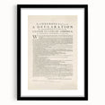 Historic Declaration - Patriotic Wall Art