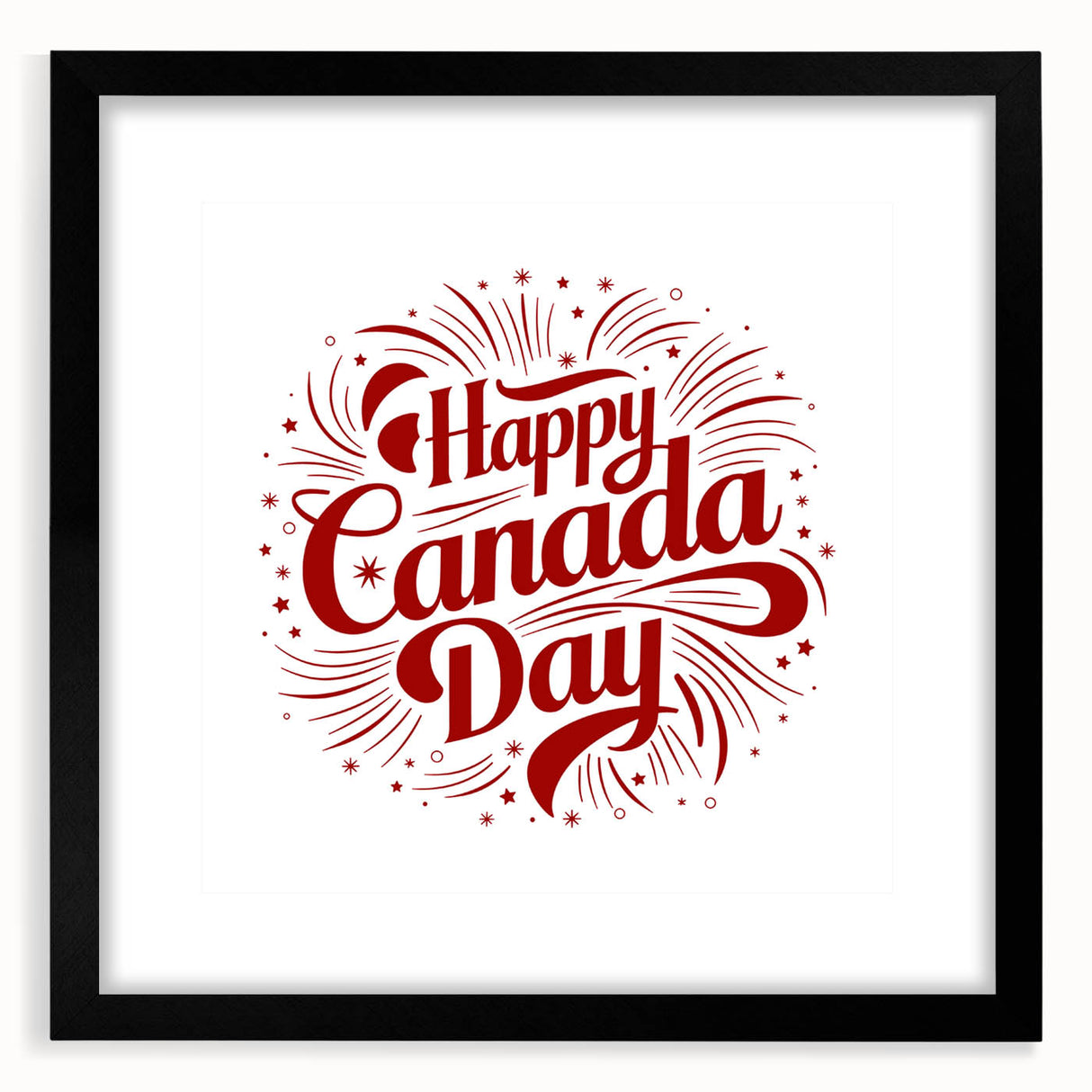 Canada Day Decorations - Patriotic Canadian Wall Art & Maple Leaf Prints