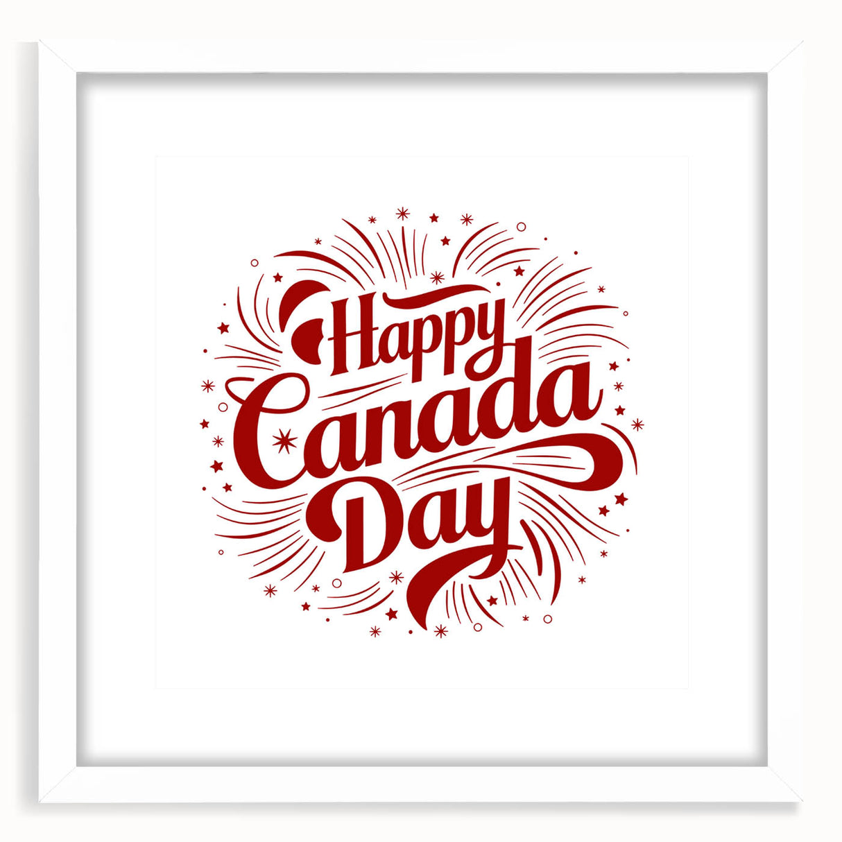 Canada Day Decorations - Patriotic Canadian Wall Art & Maple Leaf Prints