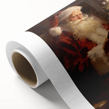 Santa’s Cozy Christmas Night – Classic Christmas Wall Decorations