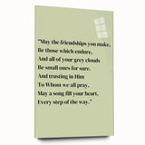 Irish Blessing St. Patrick’s Day Wall Art – Celtic Wall Art Print