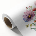 Floral Girls Room Wall Art – Pastel Wildflower Nursery Print