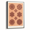 Renaissance Pattern Art Print – Decorative Historical Artwork