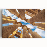 Large black and white stretched canvas of African scenery, ideal for kitchen wall art.