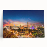 Black and white stretched canvas of African savanna scenery, ideal for kitchen wall art or bedroom ambiance.