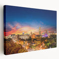 A large canvas print featuring a vibrant African savannah scene, ideal for kitchen wall art.