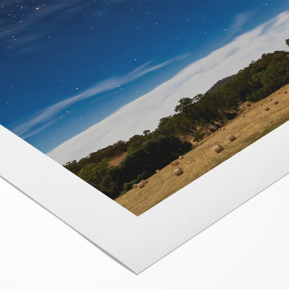 Art deco poster of Adelaide skyline in muted gray and blue tones on rolled canvas, suitable for dining room wall art.