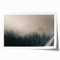 Extra large rolled print featuring a scenic British Columbia landscape with vibrant green and blue tones.
