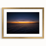 Extra large textured abstract art print of New Brunswick scenery in a gold frame, suitable for living room decor.