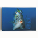 Black and white photograph of a Caribbean Aruba scenery on stretched canvas, ideal for kitchen wall art.