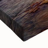 Large art of a black and white landscape painting of Caribbean scenery on stretched canvas, suitable for bedroom wall decor.