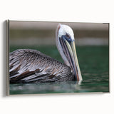 Landscape art painting of the Caribbean Virgin Islands on a framed canvas, featuring vibrant blue and green tones.