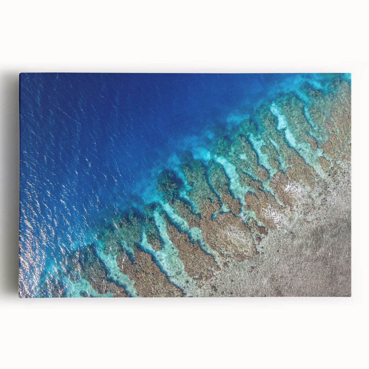 Black and white stretched canvas featuring a detailed map of Honduras, ideal for kitchen wall art.