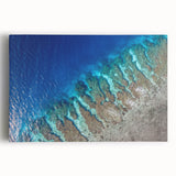 Black and white stretched canvas featuring a detailed map of Honduras, ideal for kitchen wall art.
