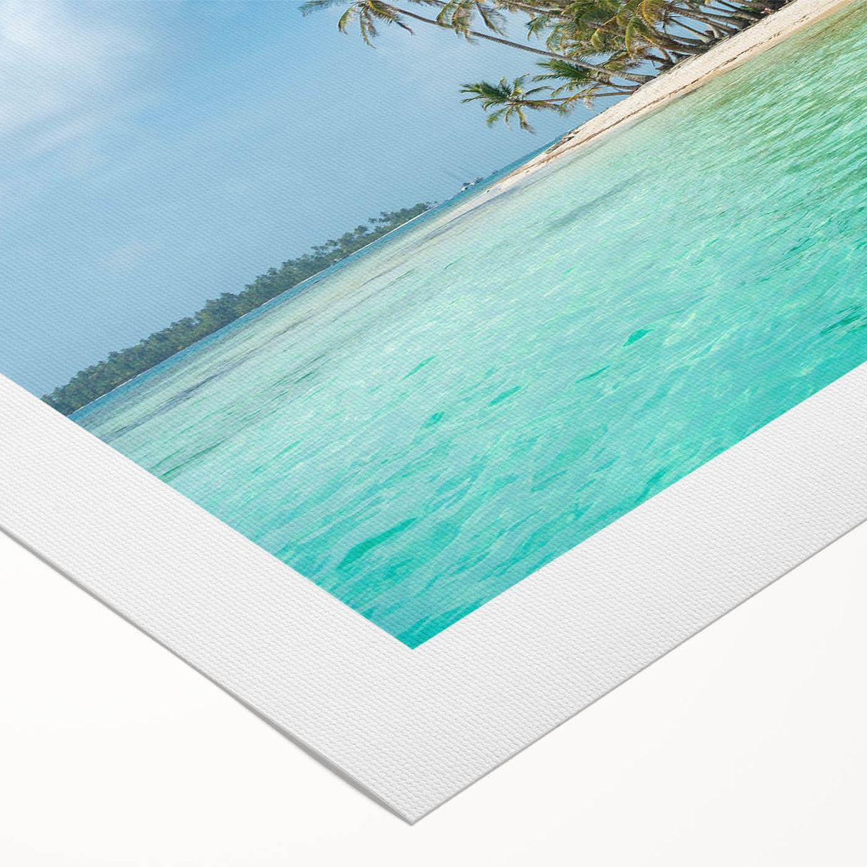 Art deco poster of Panama scenery on a rolled canvas, featuring vibrant colors, ideal for dining room wall art.