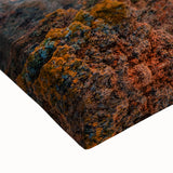 Large art of a black and white Bulgarian landscape on stretched canvas, ideal for bedroom wall decor.