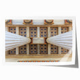 Extra large rolled print of Athens scenery with soft pastel shades, ideal for dining room wall art.