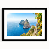Abstract art print of a colorful European scenery on a textured, extra-large canvas, ideal for living room decor.