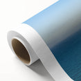 Art deco poster of Mediterranean Sea scenery in pastel shades on rolled canvas, suitable for nursery wall art.