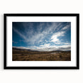 Abstract art print of Otago, New Zealand, featuring textured, colorful hues on a large canvas, ideal for living room decor.